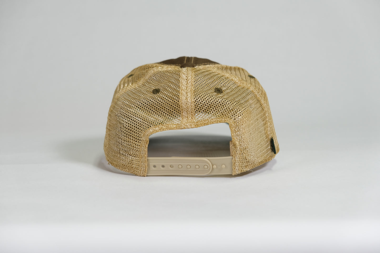 Senior Airborne Badge Embroidered Olive Drab Old Faithful Trucker Cap - Shamrock Collective