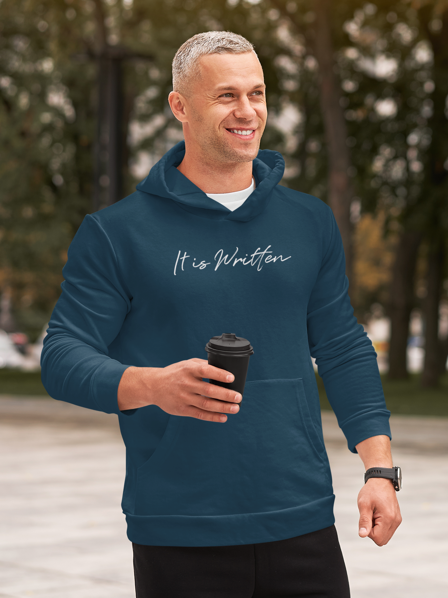 It Is Written Hooded Sweatshirt | Christian Hoodie | Ministry Apparel - Shamrock Collective