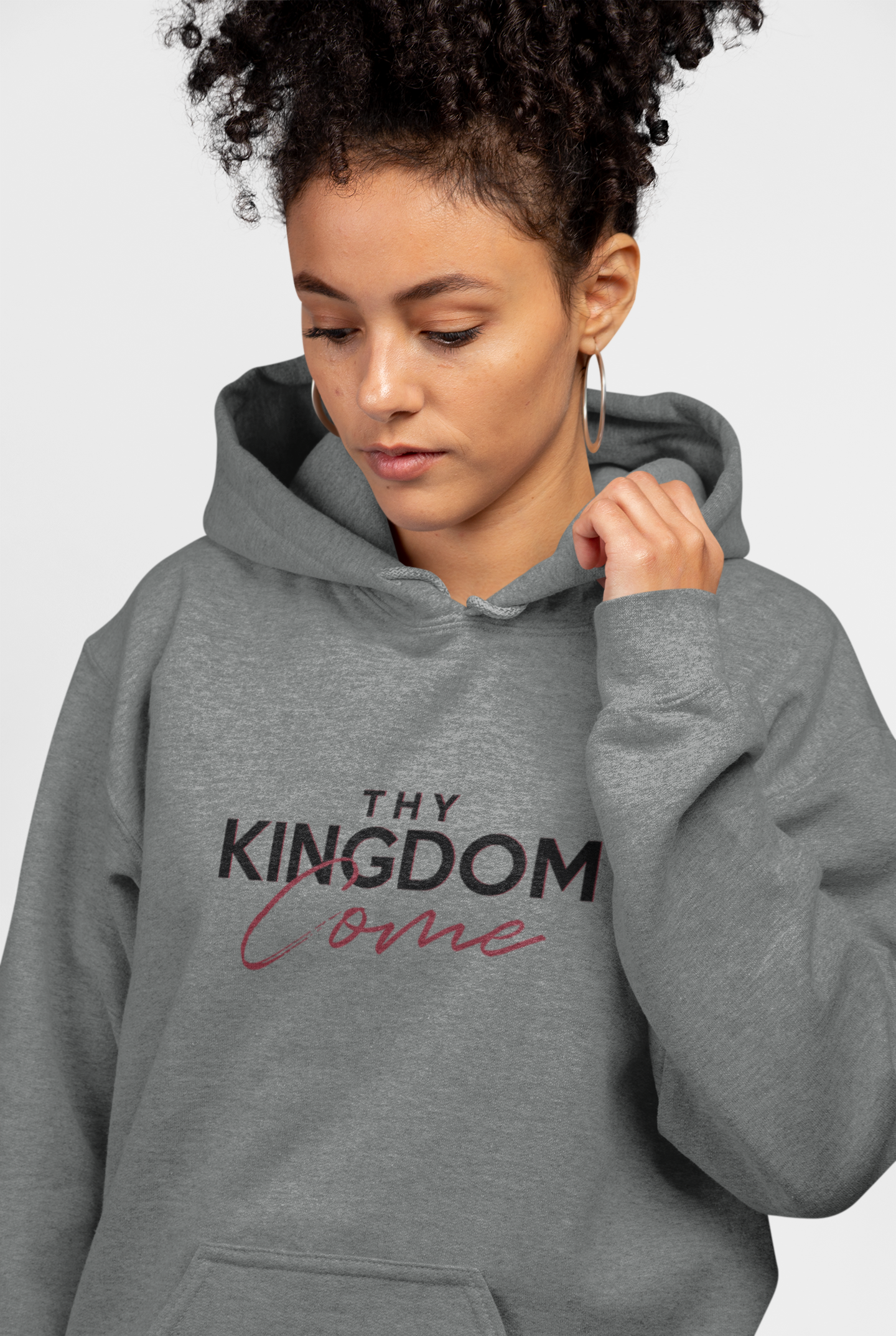 Thy Kingdom Come Hooded Sweatshirt | Christian Hoodie | Ministry Apparel - Shamrock Collective