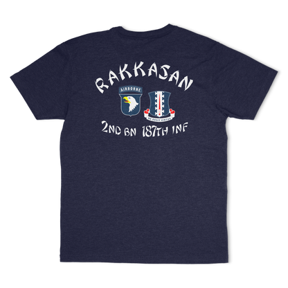 2nd Battalion 187th Infantry Regiment (2-187) Rakkasan Raiders PT T-Shirt | Fort Cambell, KY 101st Airborne Division - Shamrock Collective