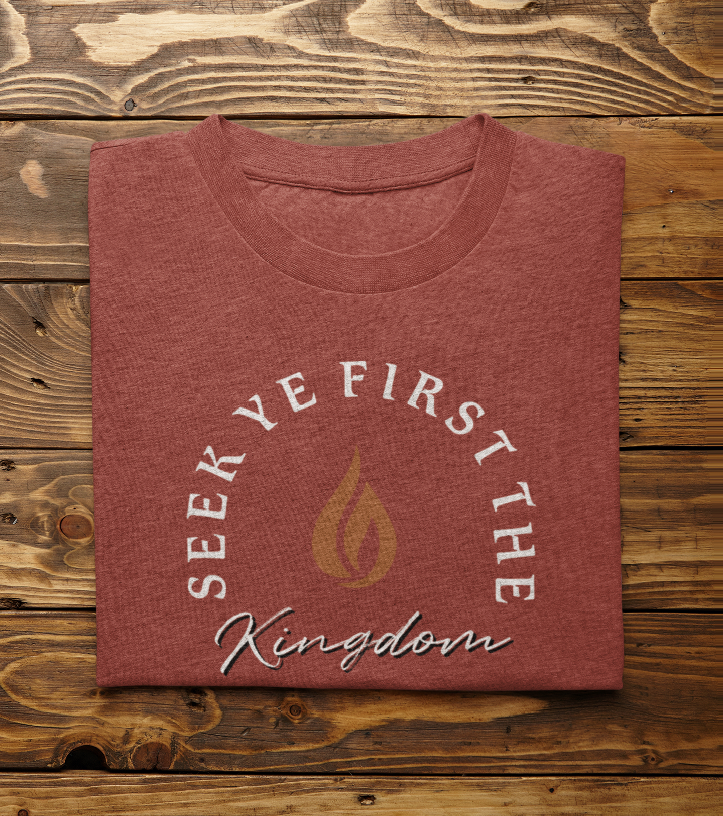 Seek Ye First T-Shirt | Christian Tee | Ministry Apparel - Shamrock Collective