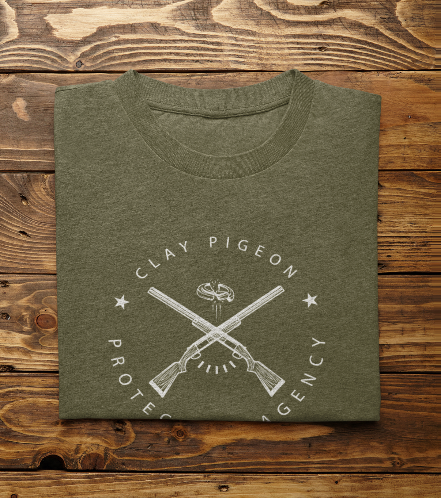 Clay Pigeon Protection Agency T-Shirt | 2nd Amendment | FVBV Apparel - Shamrock Collective