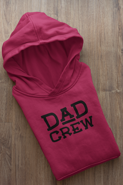 Dad Crew Hoodie - The Perfect Hoodie for Cool Dads - Shamrock Collective