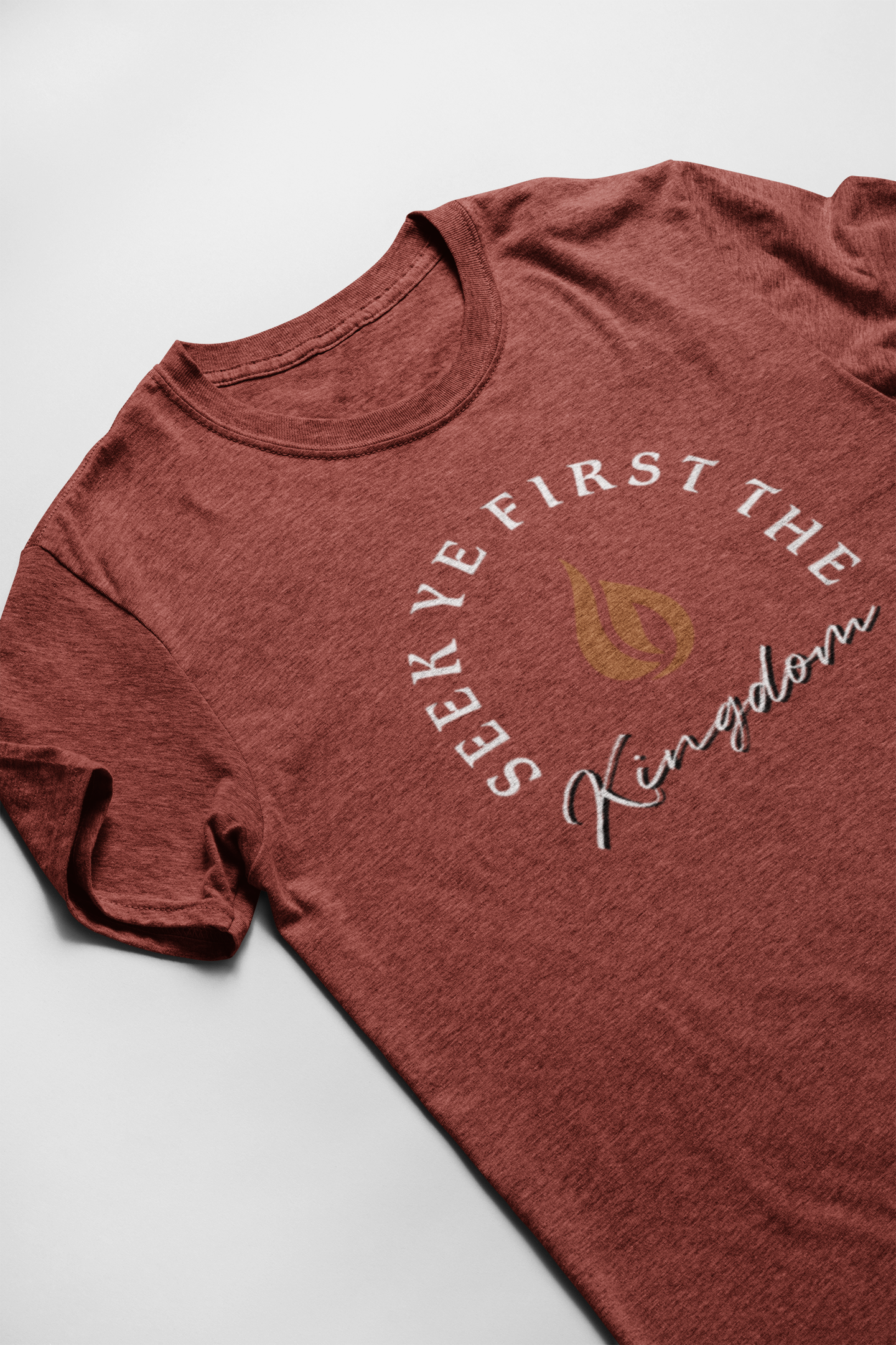 Seek Ye First T-Shirt | Christian Tee | Ministry Apparel - Shamrock Collective