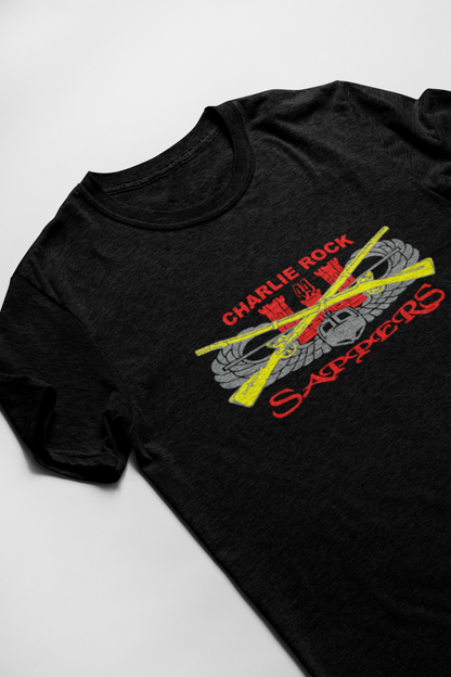 Charlie Rock 44th Engineers PT T-Shirt - Essayons | Army PT Shirts - Shamrock Collective