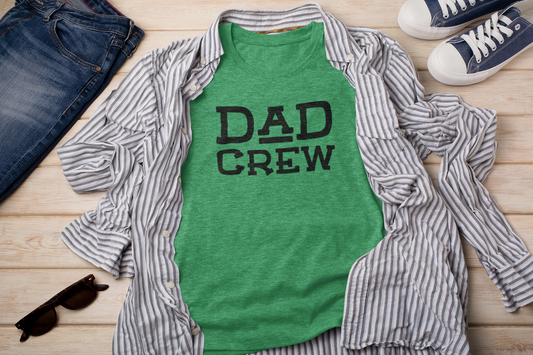 Dad Crew T-Shirt - The Perfect Shirt for Cool Dads - Shamrock Collective