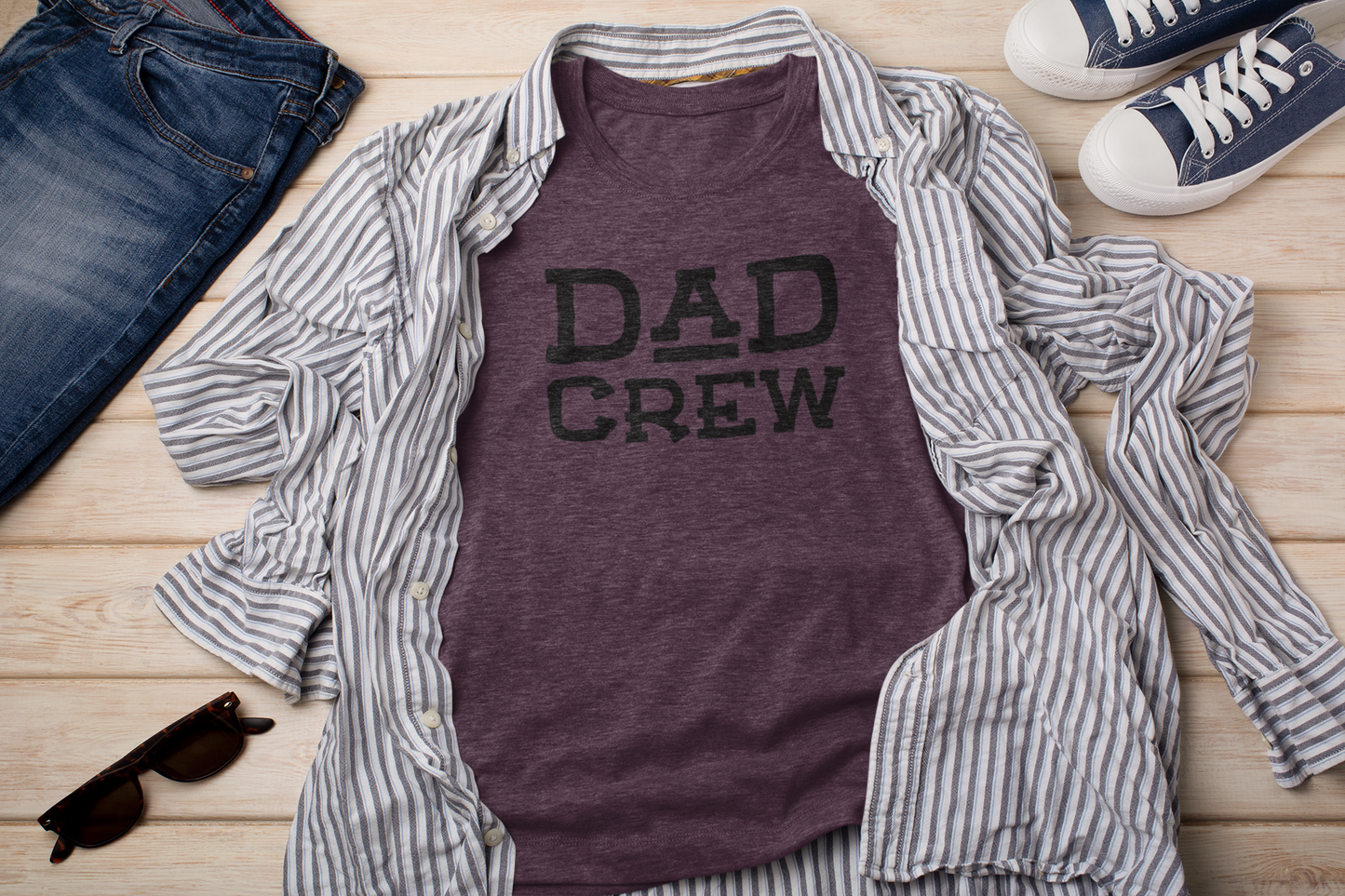 Dad Crew T-Shirt - The Perfect Shirt for Cool Dads - Shamrock Collective