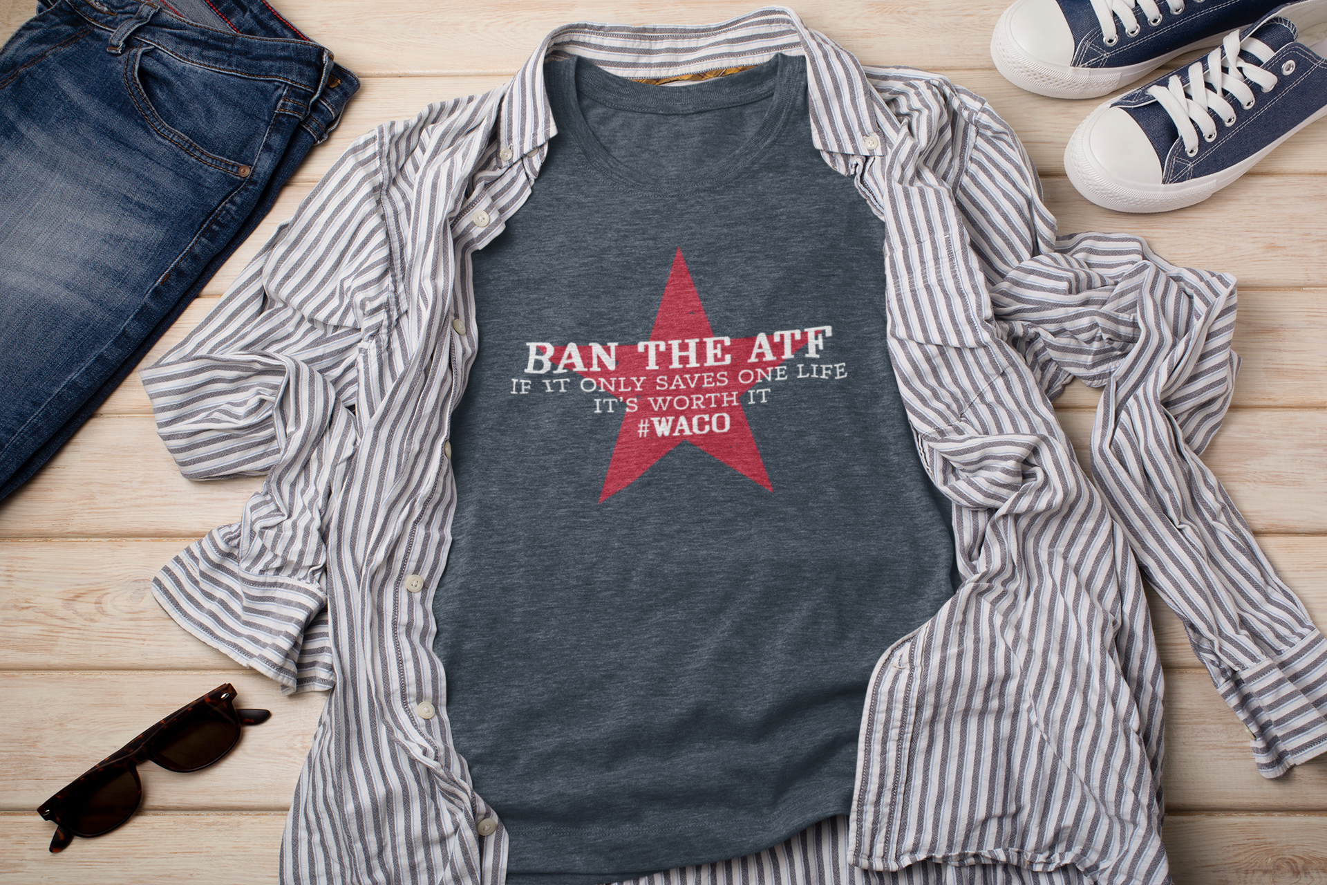 Ban The ATF T-Shirt | 2A Supporter | FVBV Apparel - Shamrock Collective