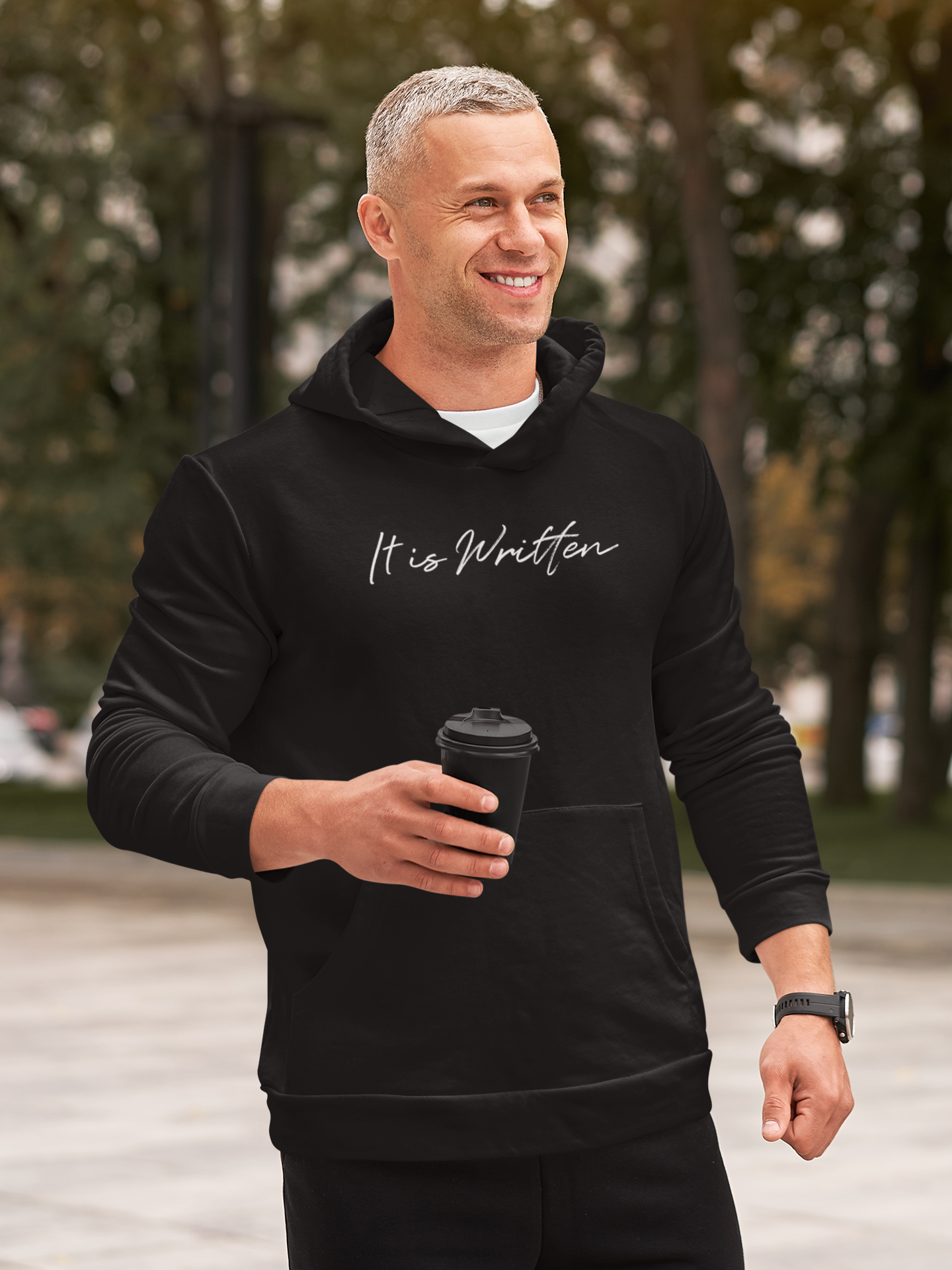 It Is Written Hooded Sweatshirt | Christian Hoodie | Ministry Apparel - Shamrock Collective