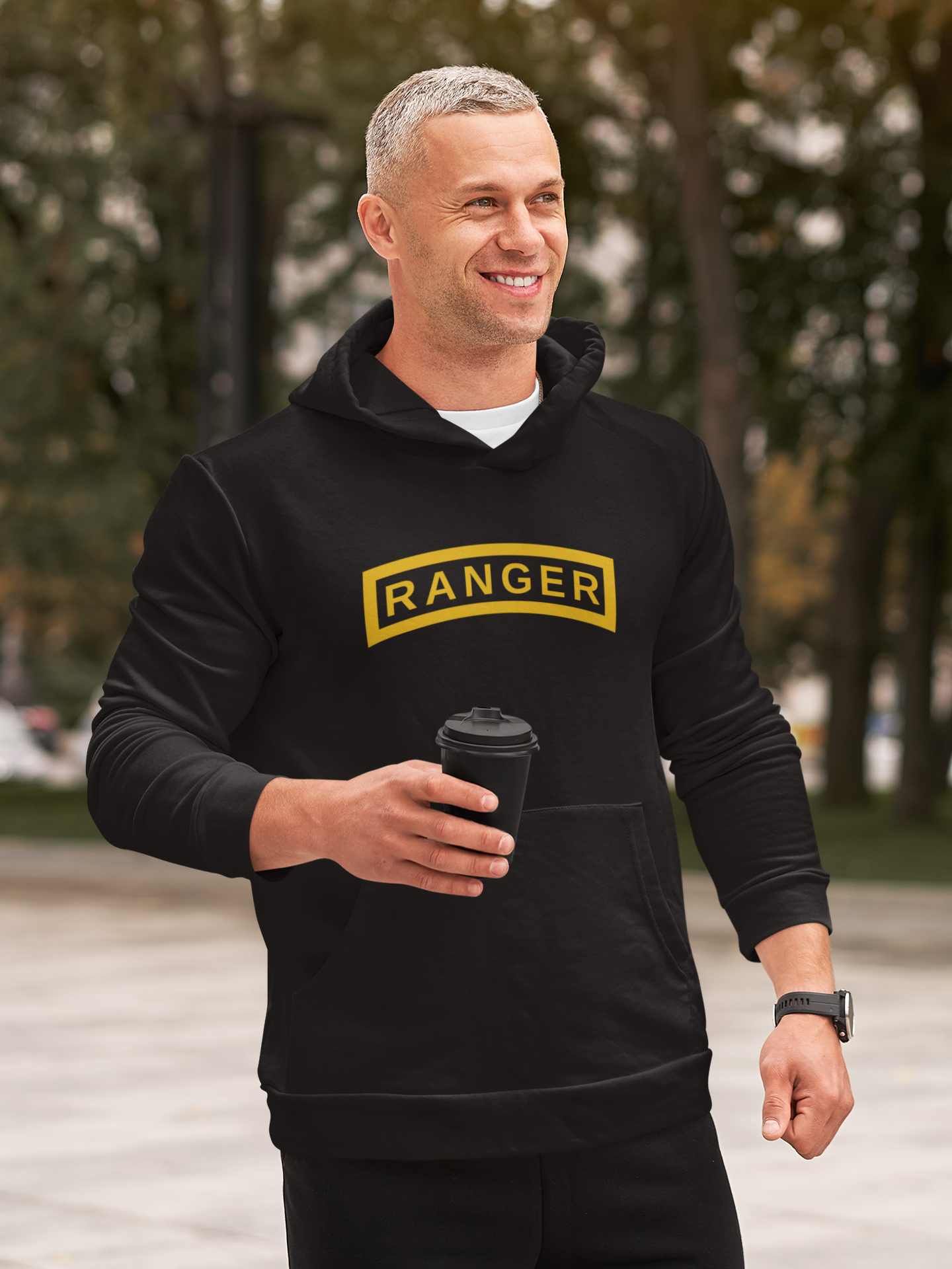 Ranger Tab Hoodie - Rangers Lead The Way RLTW | FVBV Apparel - Shamrock Collective