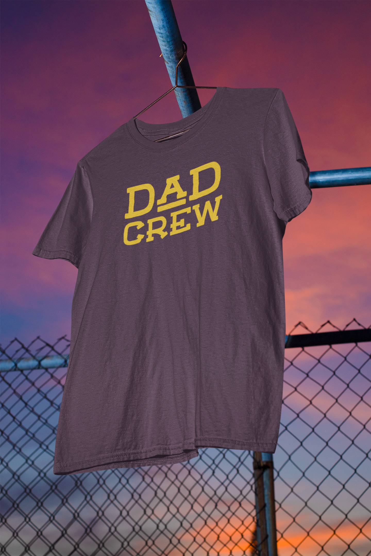 Dad Crew T-Shirt San Diego Baseball Edition- The Perfect Shirt for Cool Dads - Shamrock Collective