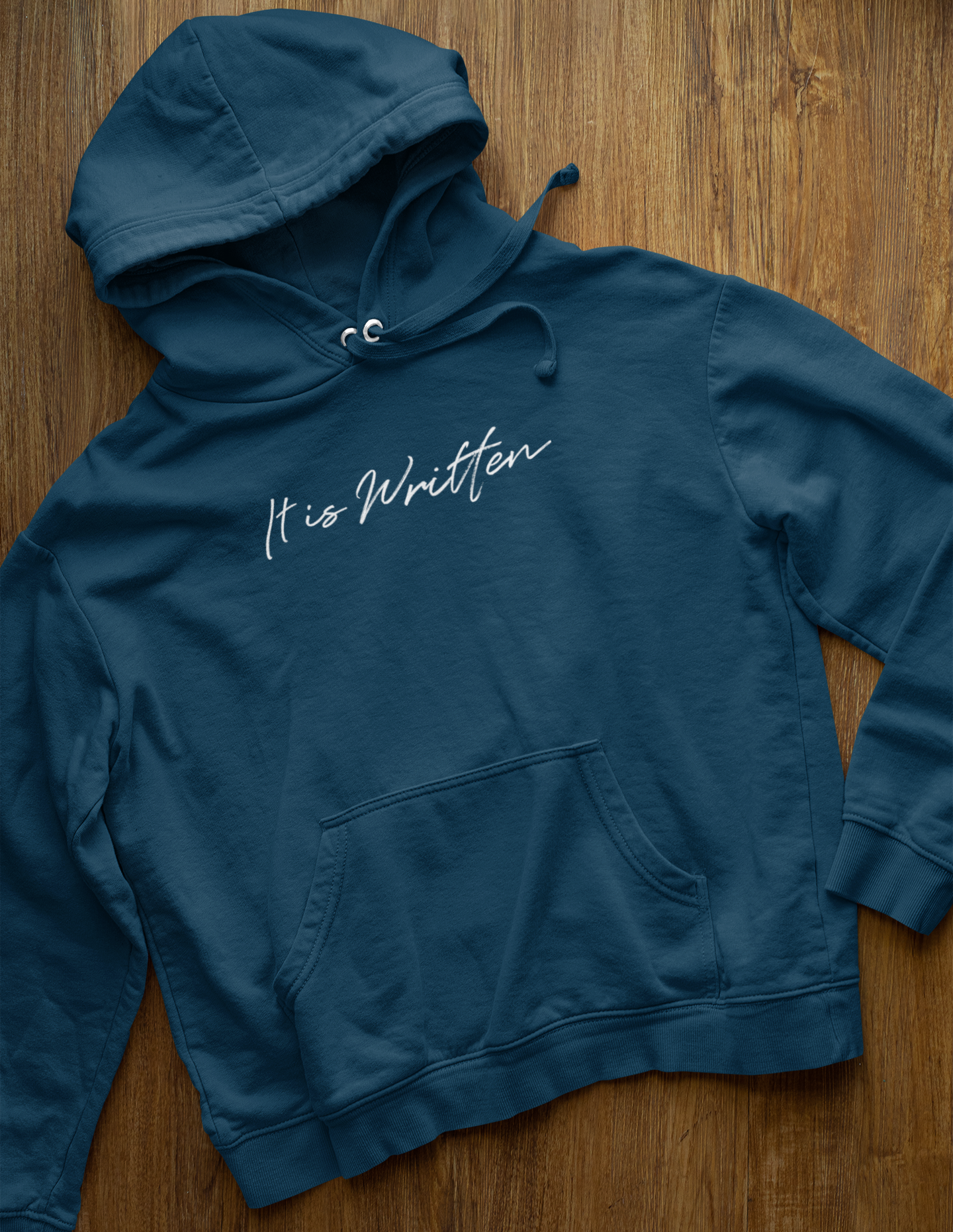 It Is Written Hooded Sweatshirt | Christian Hoodie | Ministry Apparel - Shamrock Collective
