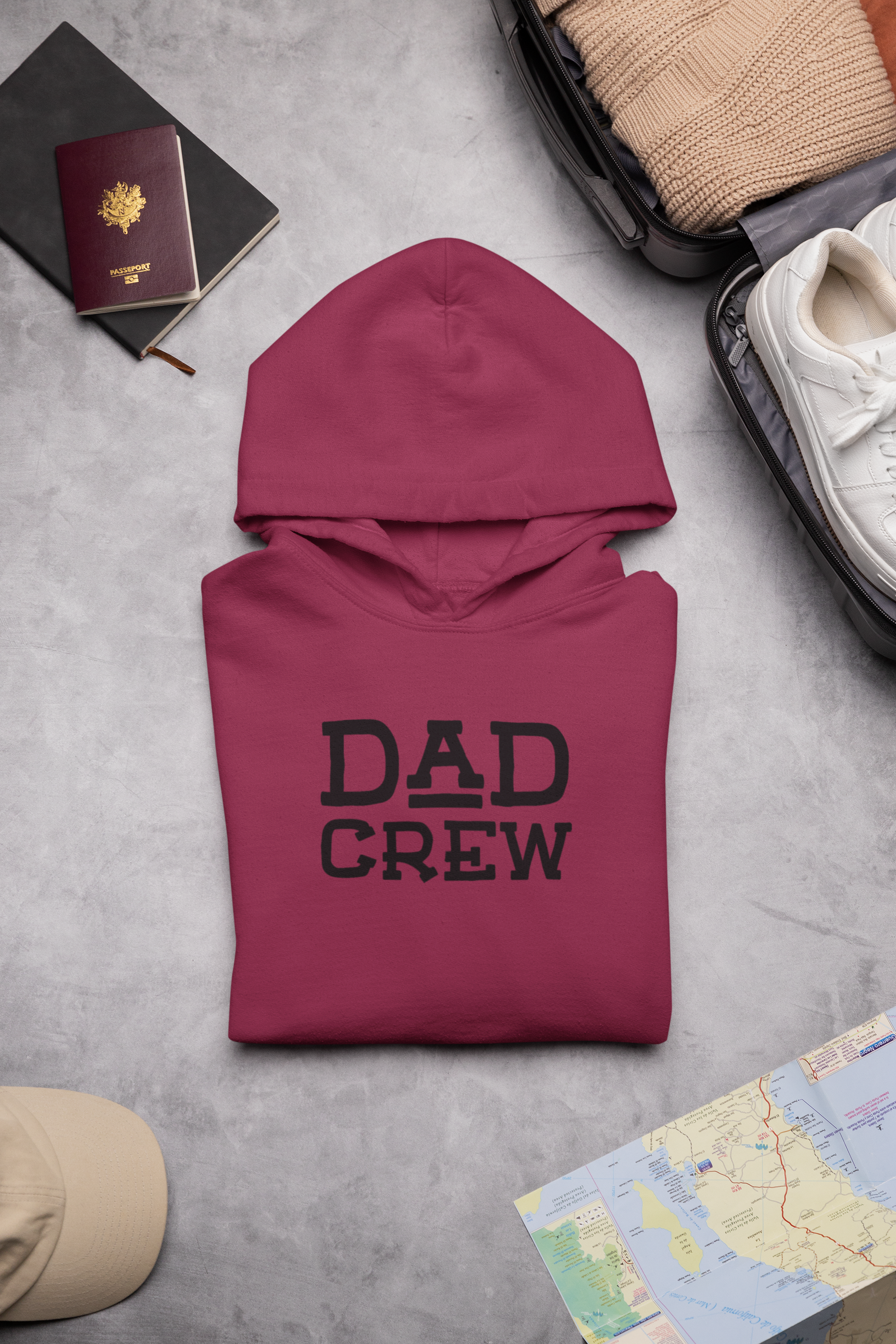 Dad Crew Hoodie - The Perfect Hoodie for Cool Dads - Shamrock Collective