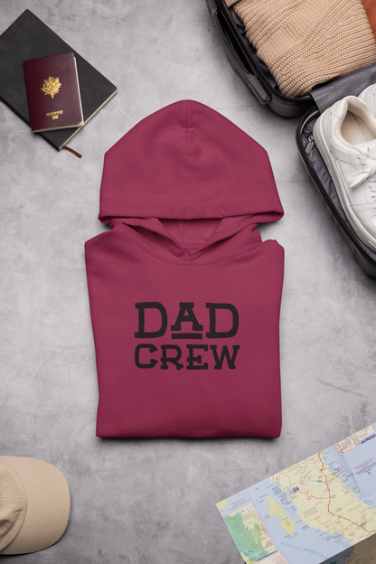 Dad Crew Hoodie - The Perfect Hoodie for Cool Dads - Shamrock Collective