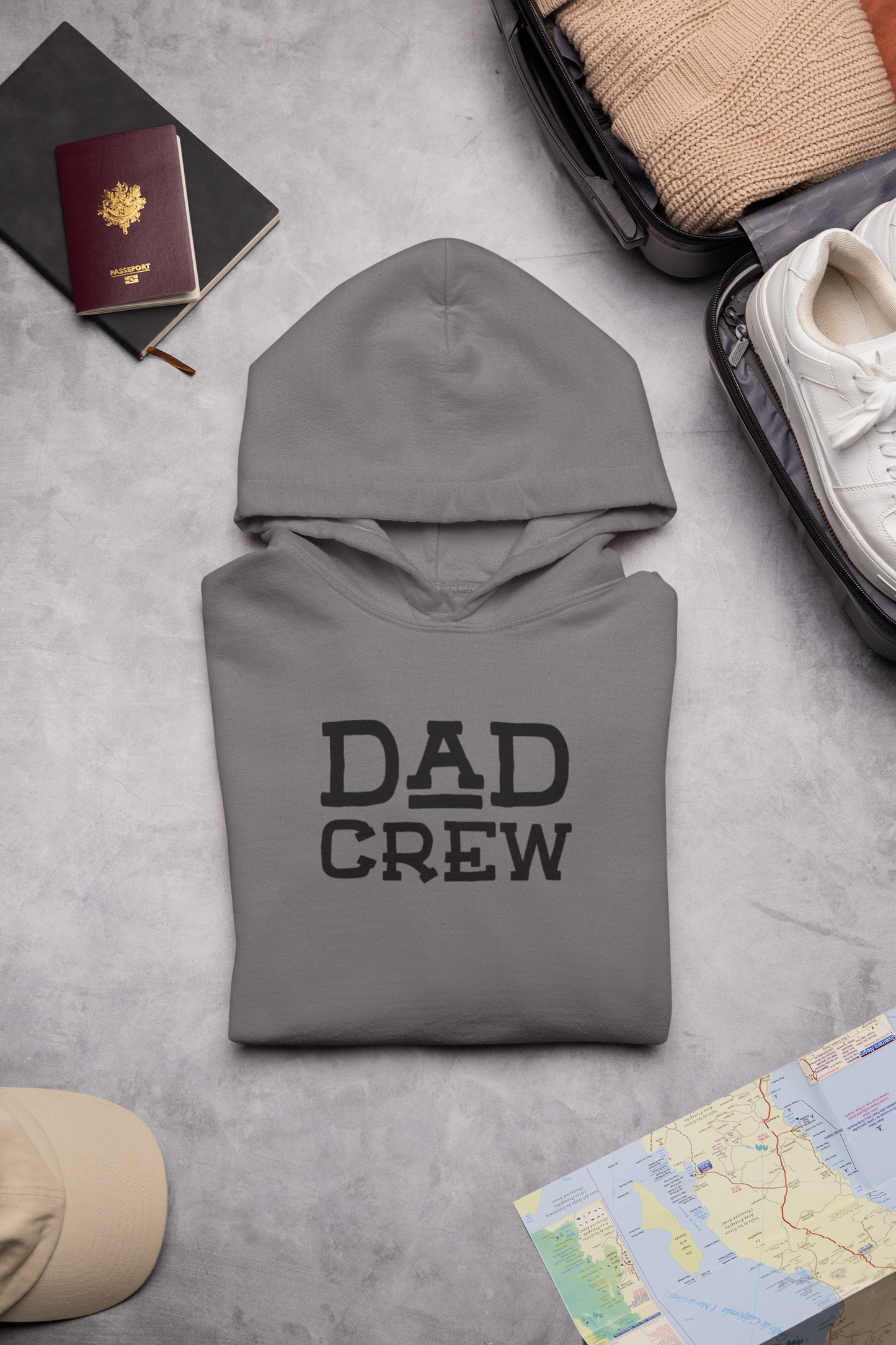 Dad Crew Hoodie - The Perfect Hoodie for Cool Dads - Shamrock Collective