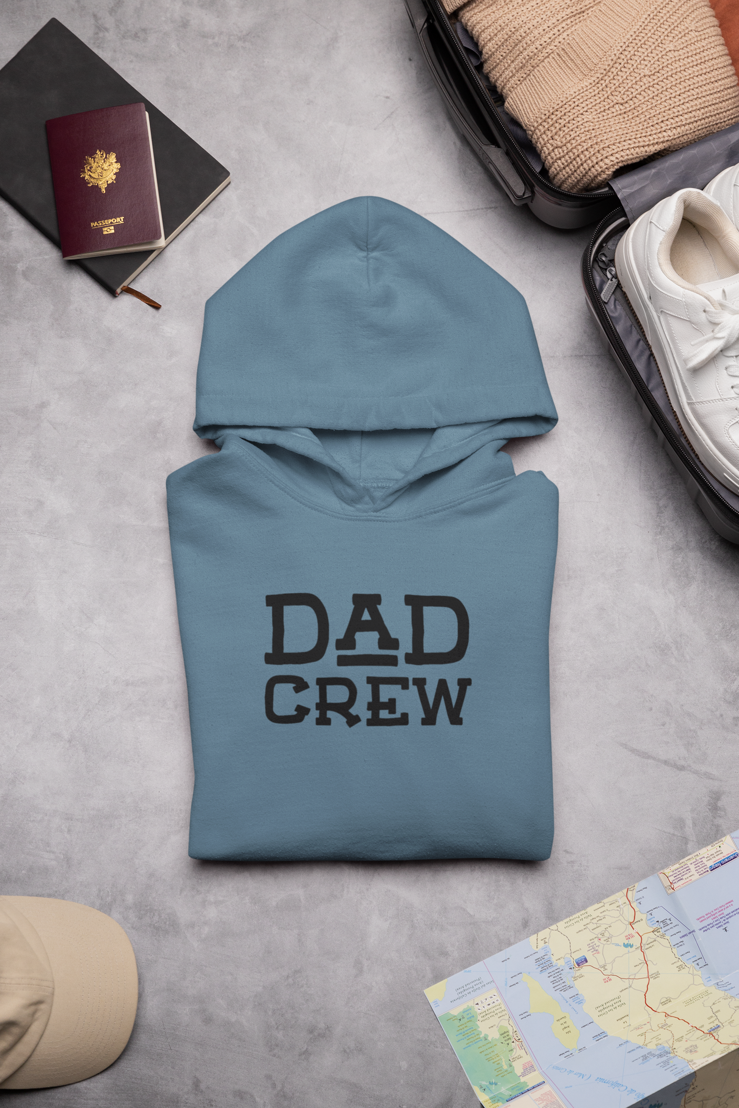 Dad Crew Hoodie - The Perfect Hoodie for Cool Dads - Shamrock Collective
