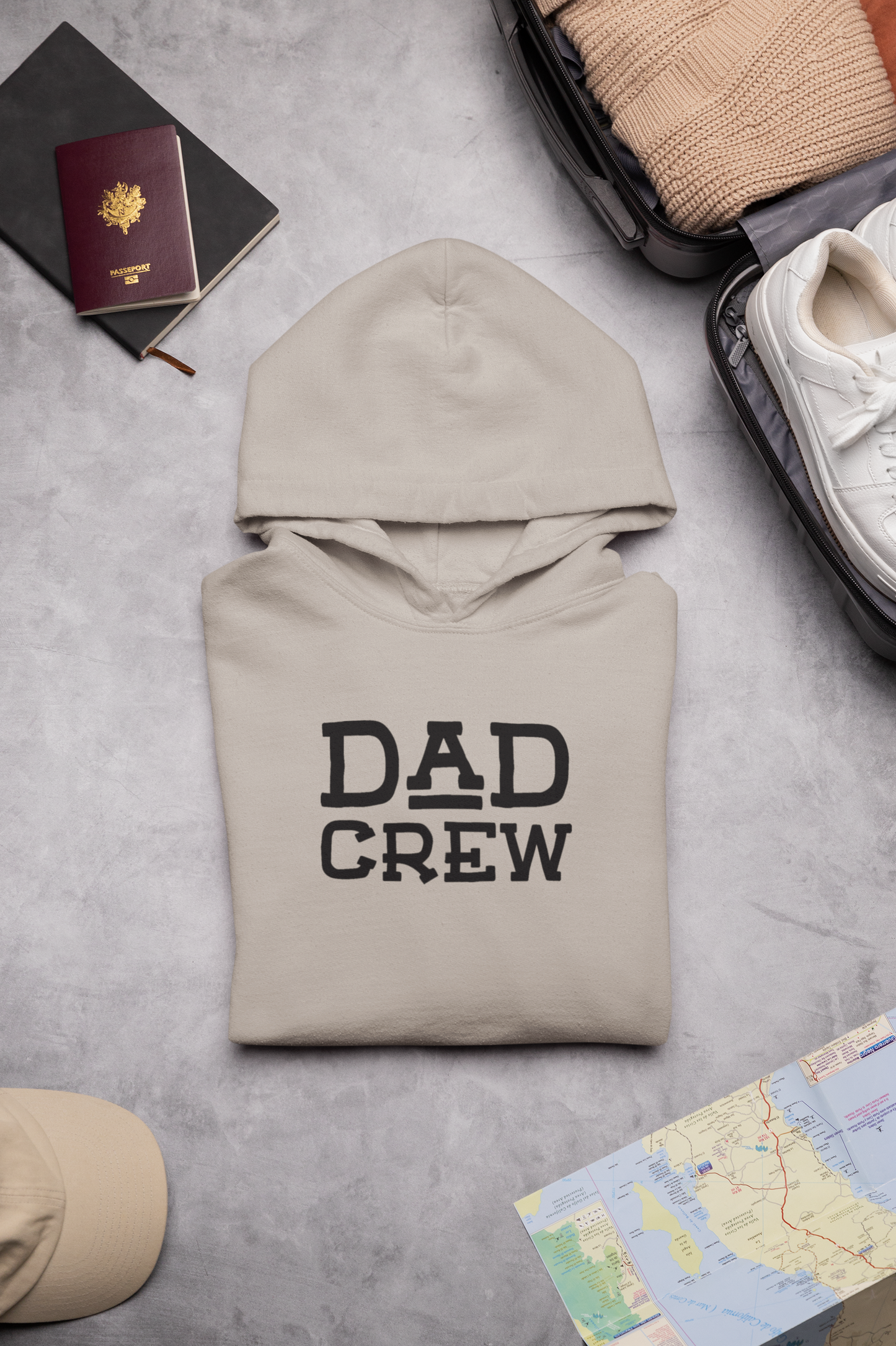 Dad Crew Hoodie - The Perfect Hoodie for Cool Dads - Shamrock Collective