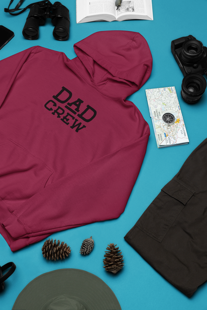 Dad Crew Hoodie - The Perfect Hoodie for Cool Dads - Shamrock Collective