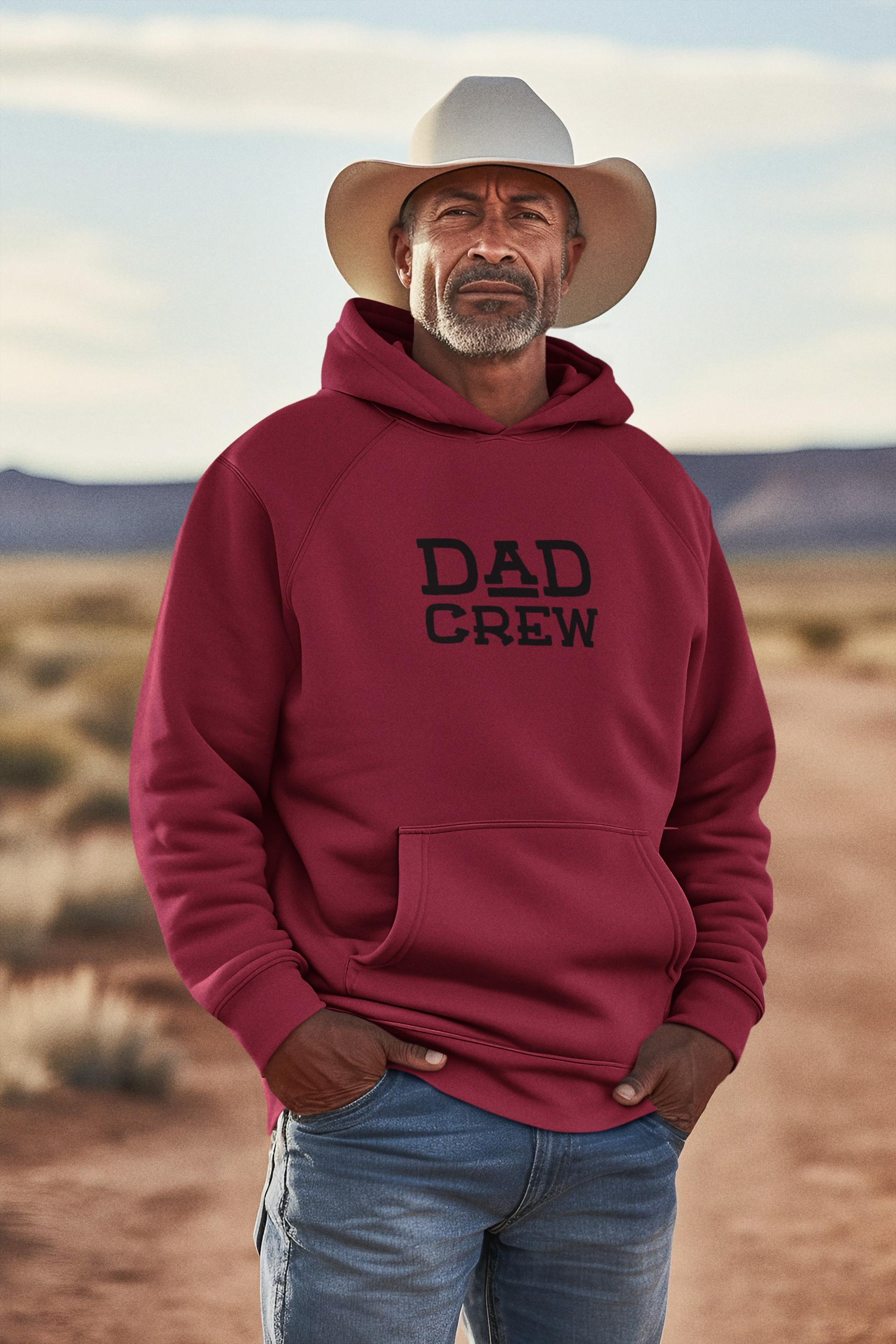Dad Crew Hoodie - The Perfect Hoodie for Cool Dads - Shamrock Collective