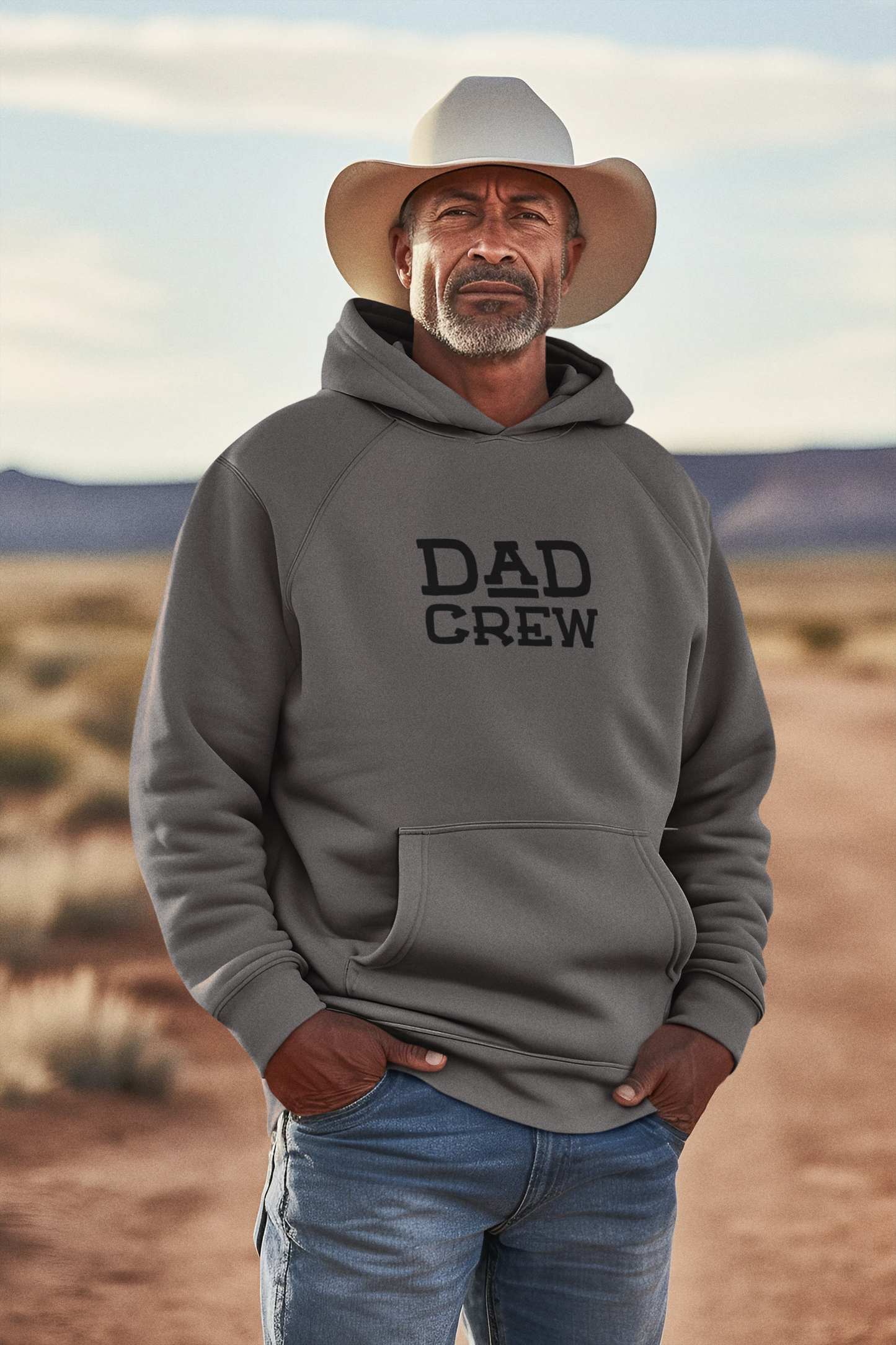 Dad Crew Hoodie - The Perfect Hoodie for Cool Dads - Shamrock Collective