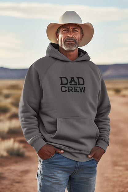 Dad Crew Hoodie - The Perfect Hoodie for Cool Dads - Shamrock Collective