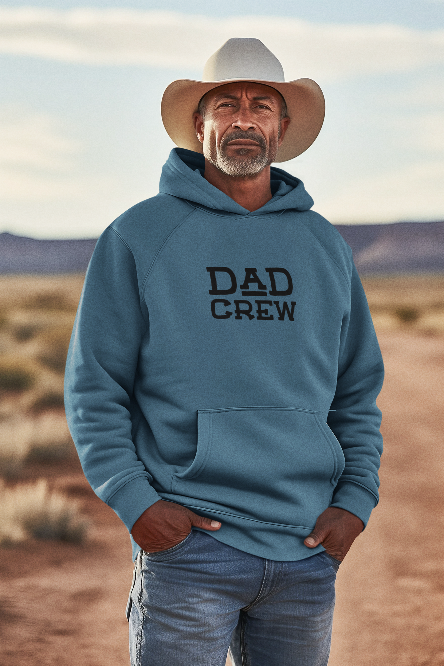 Dad Crew Hoodie - The Perfect Hoodie for Cool Dads - Shamrock Collective